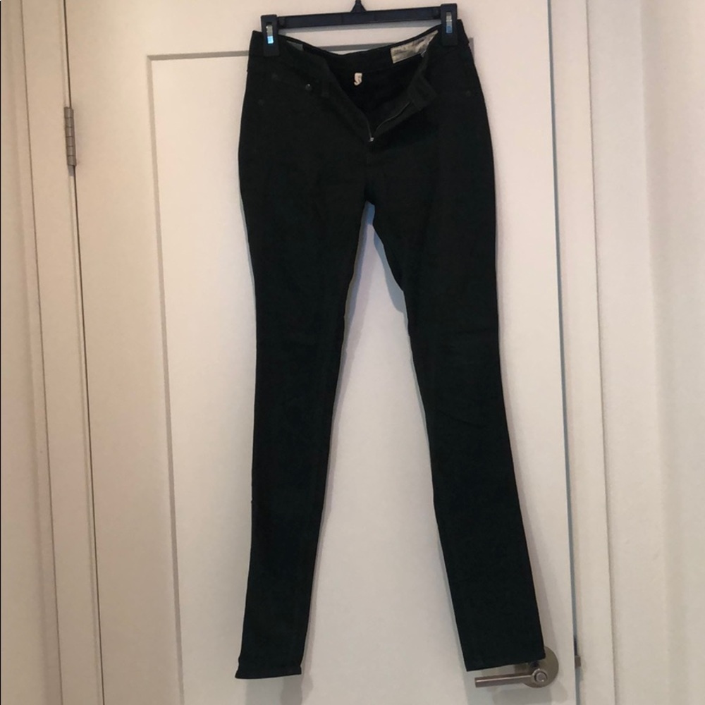 Rag & Bone for Aritzia dark green jegging